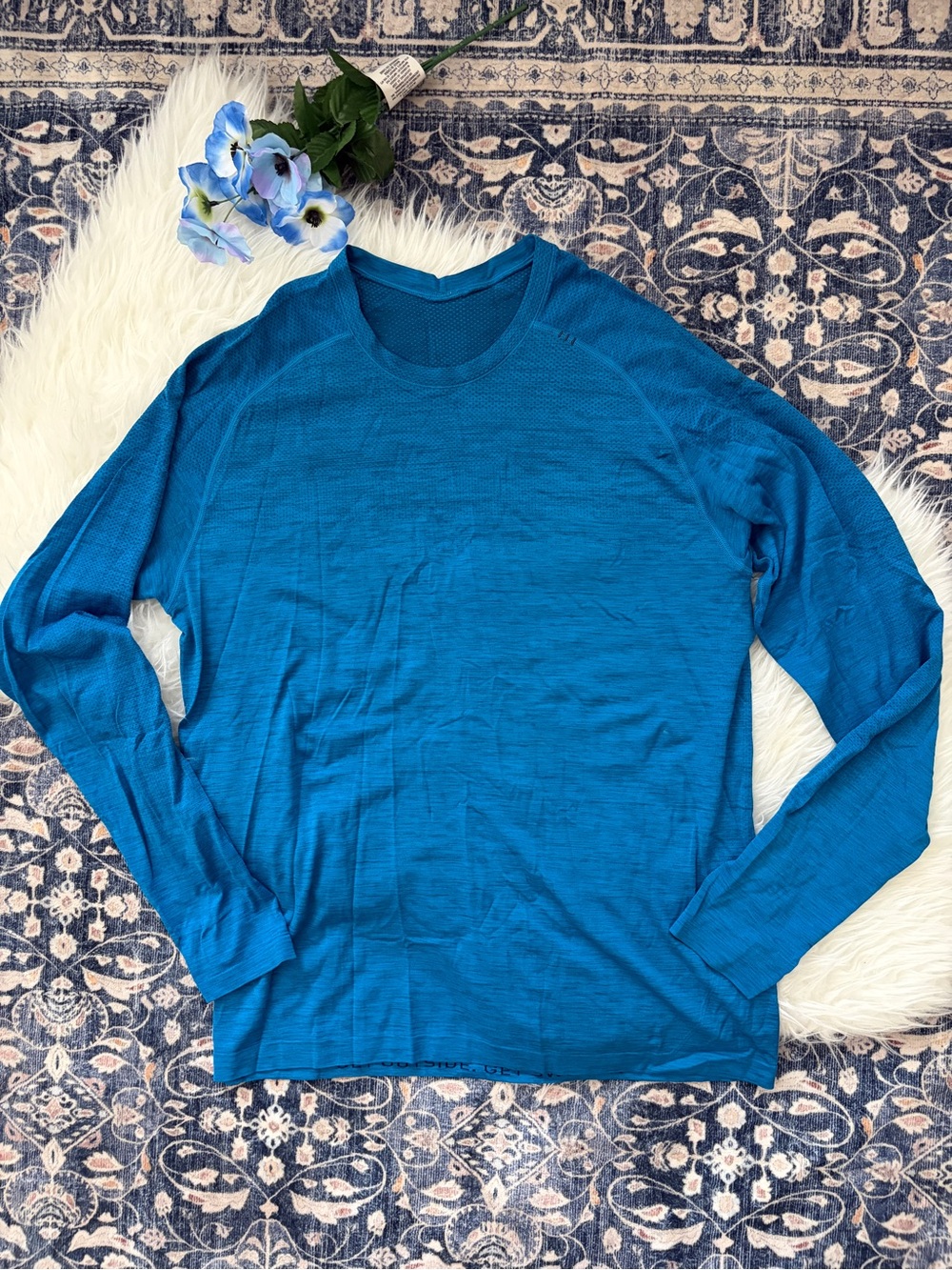 lululemon Size L Men's Long-Sleeve Crewneck in Teal